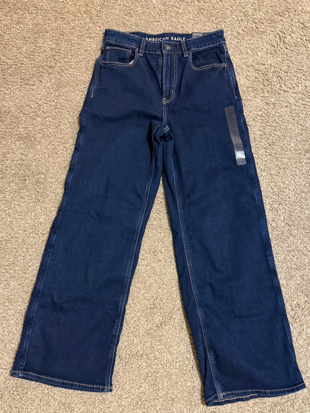American Eagle Outfitters dreamy drape Wide Leg High-Rise Jeans